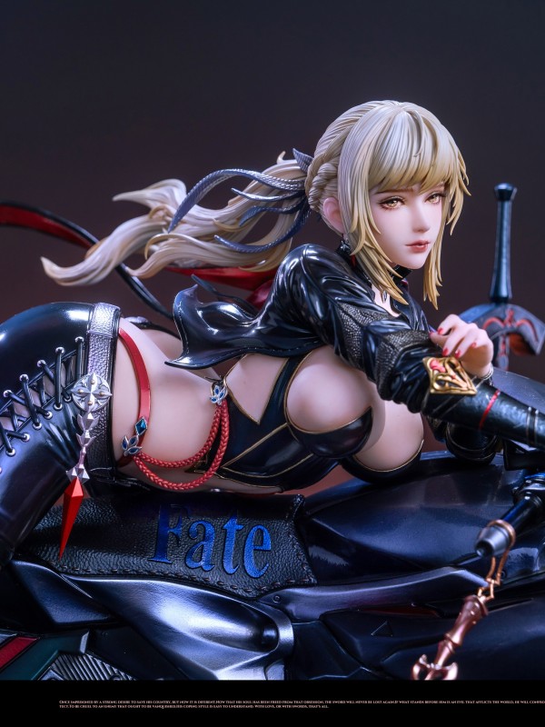DT&Ume Studio Fate Saber 4th Motor girl Altria Pendragon Hot Sexy 1/4 Statue